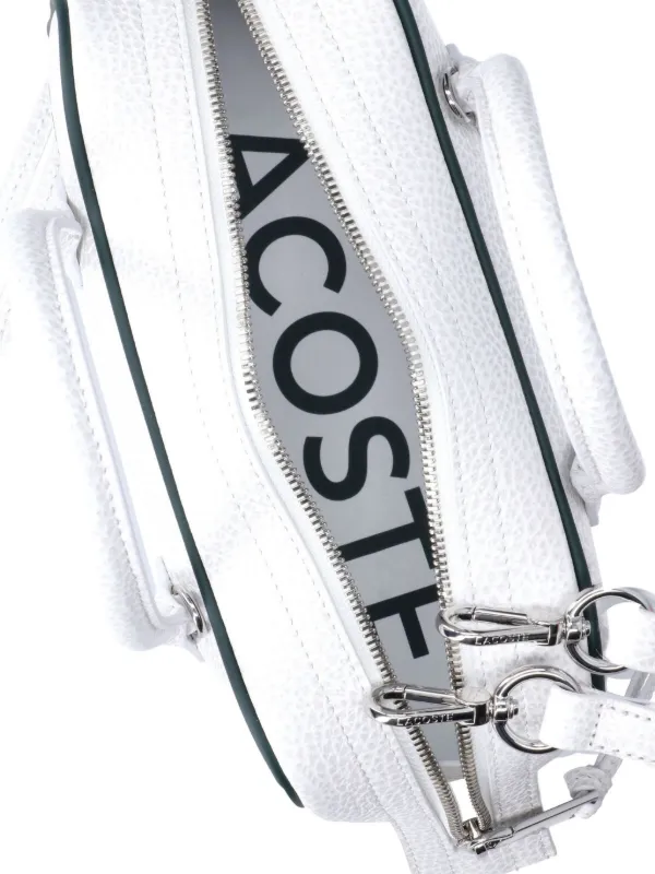 Lacoste ロゴ ハンドバッグ | ホワイト | FARFETCH JP