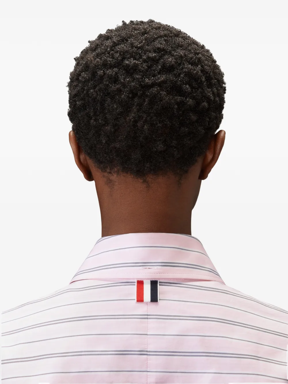 Thom Browne Gestreept shirt Roze