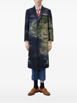 Thom Browne（トム・ブラウン）メンズ チェスターコート・シングル