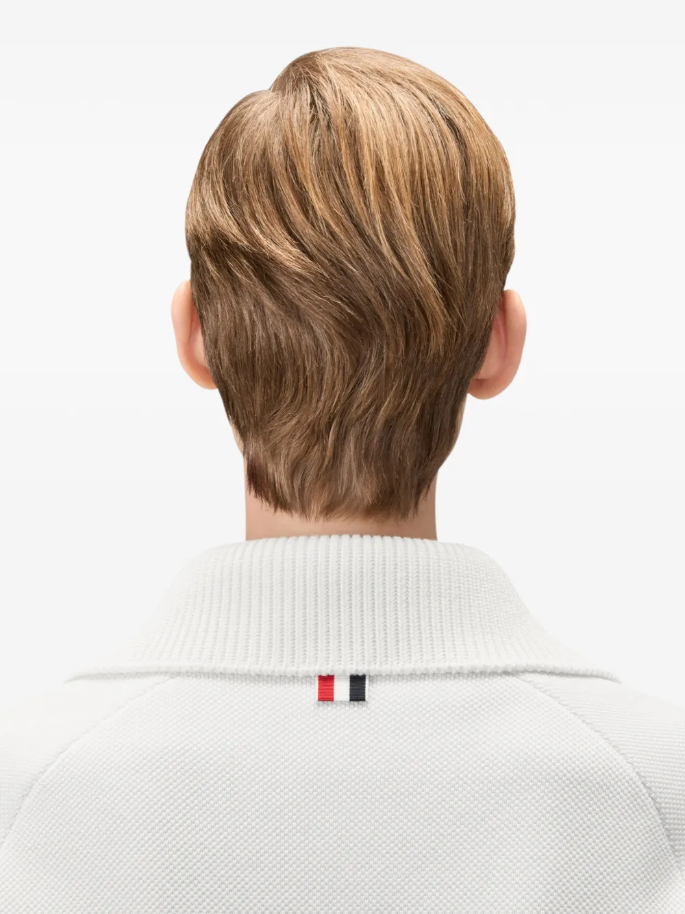 Thom Browne Jack met vier strepen Wit