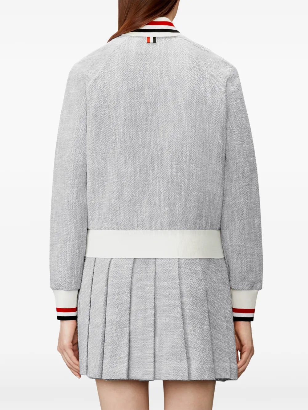 Thom Browne Bomberjack met rits Grijs