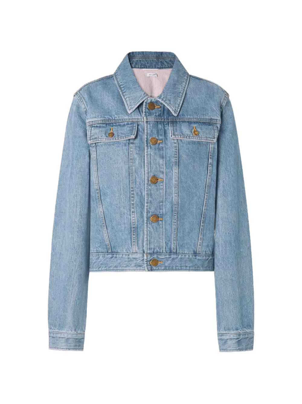 Thom Browne Shrunken Selvedge Jeansjacke - Blau