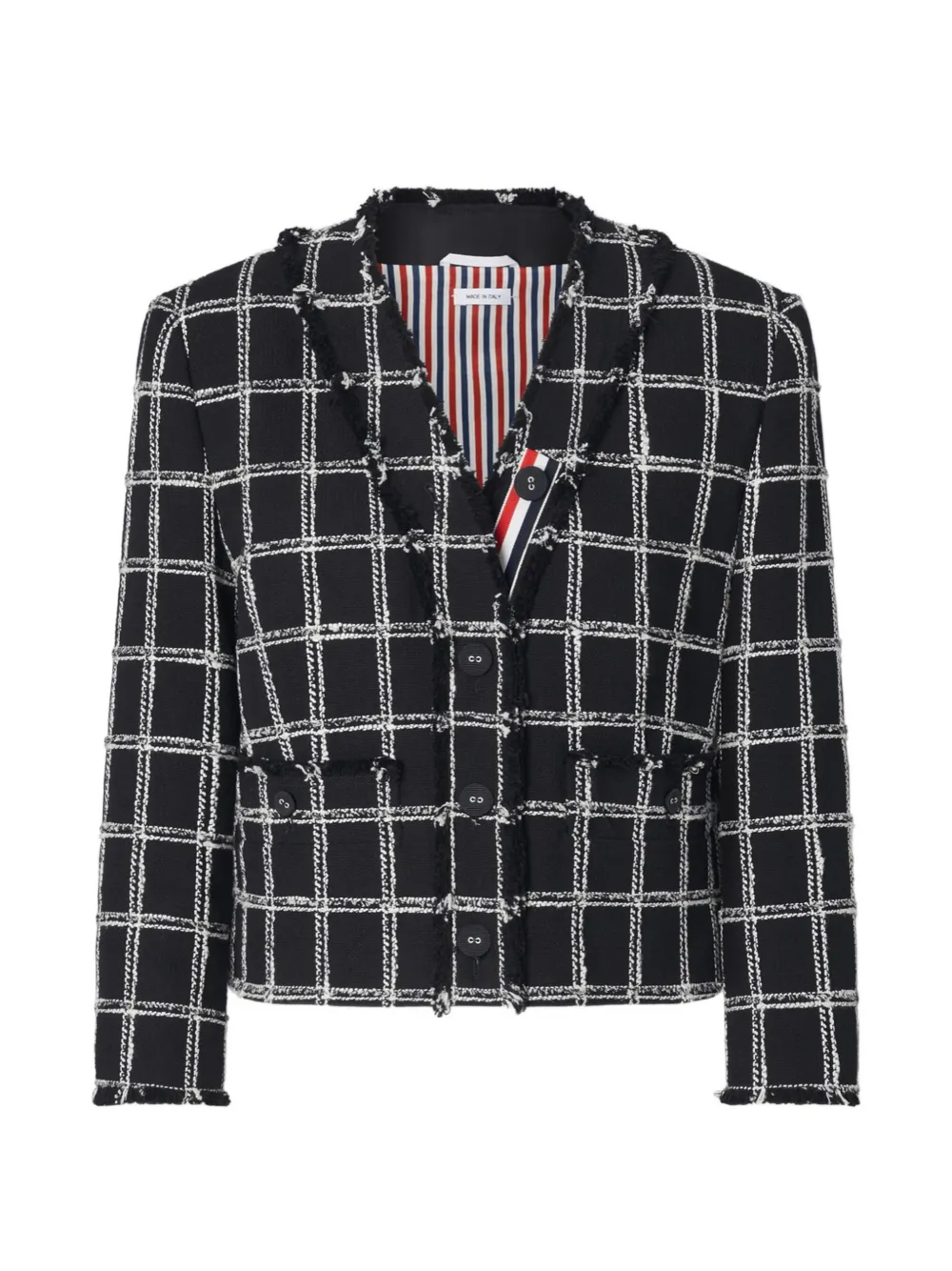Thom Browne Blazer a fantasia - Nero