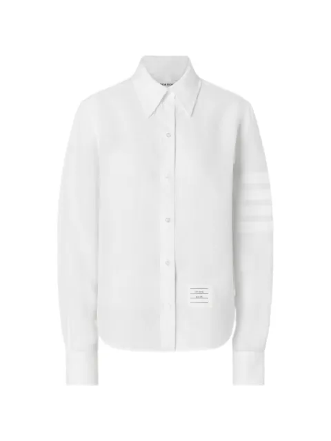 Thom Browne linen 4-Bar shirt