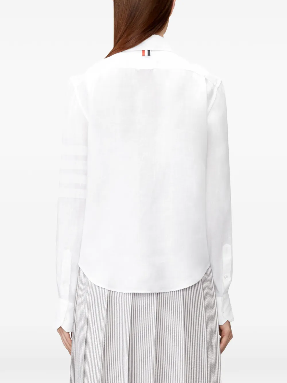 Thom Browne Button-up overhemd Wit