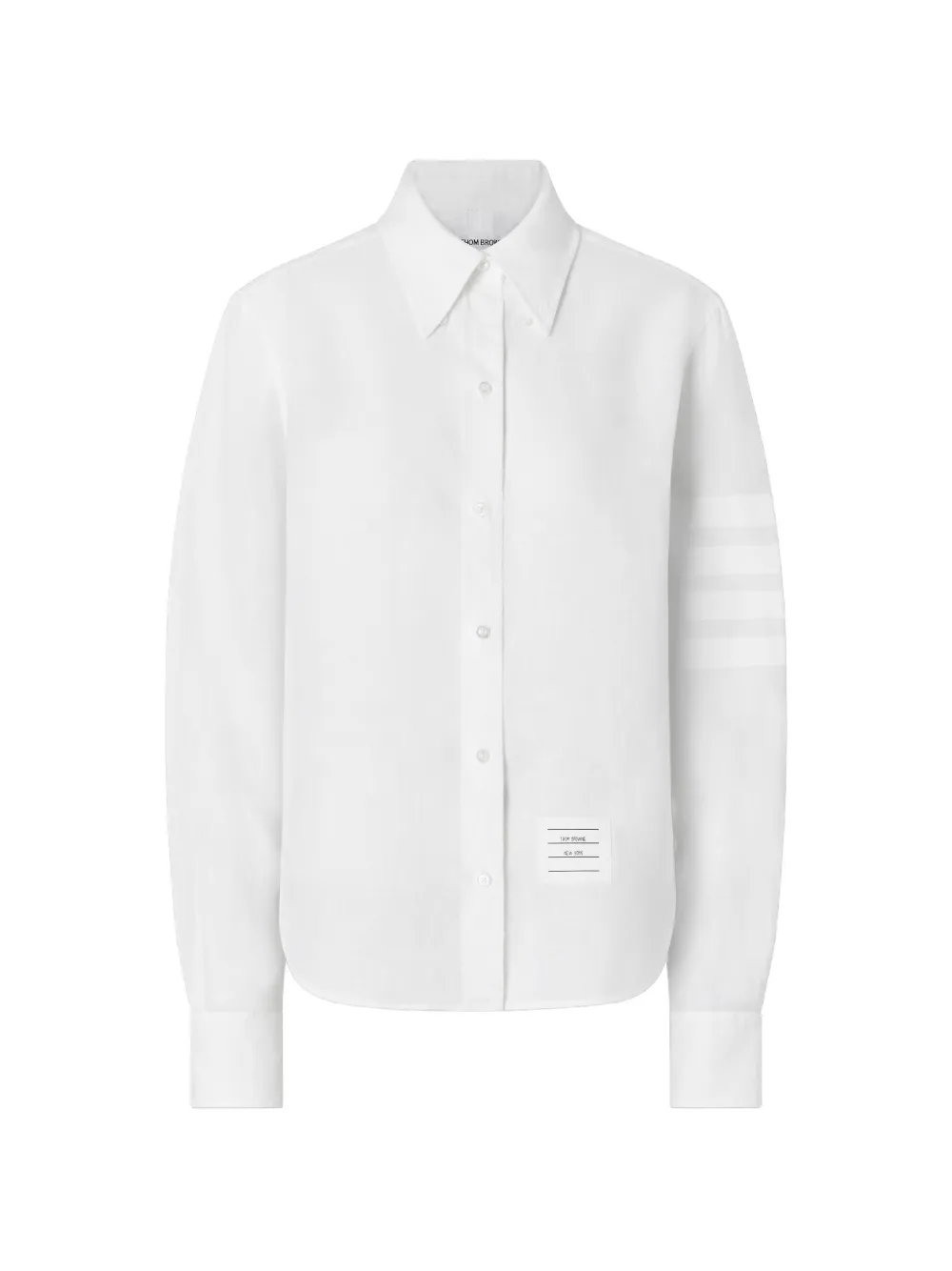 Thom Browne Klassisches Hemd - Weiß