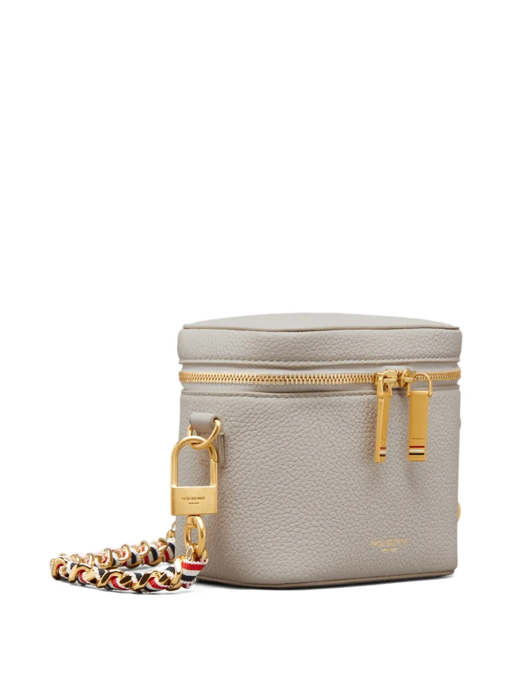 Thom Browne Leren crossbodytas Wit