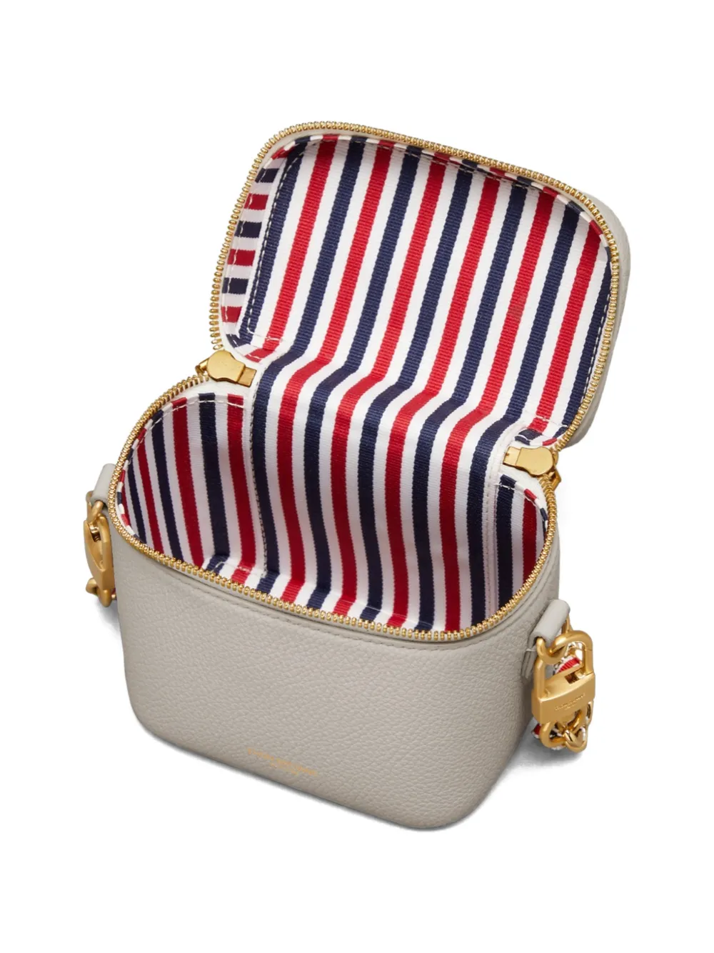 Thom Browne Leren crossbodytas Wit