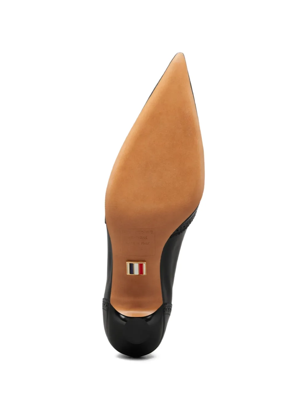 Thom Browne Leren pumps Zwart