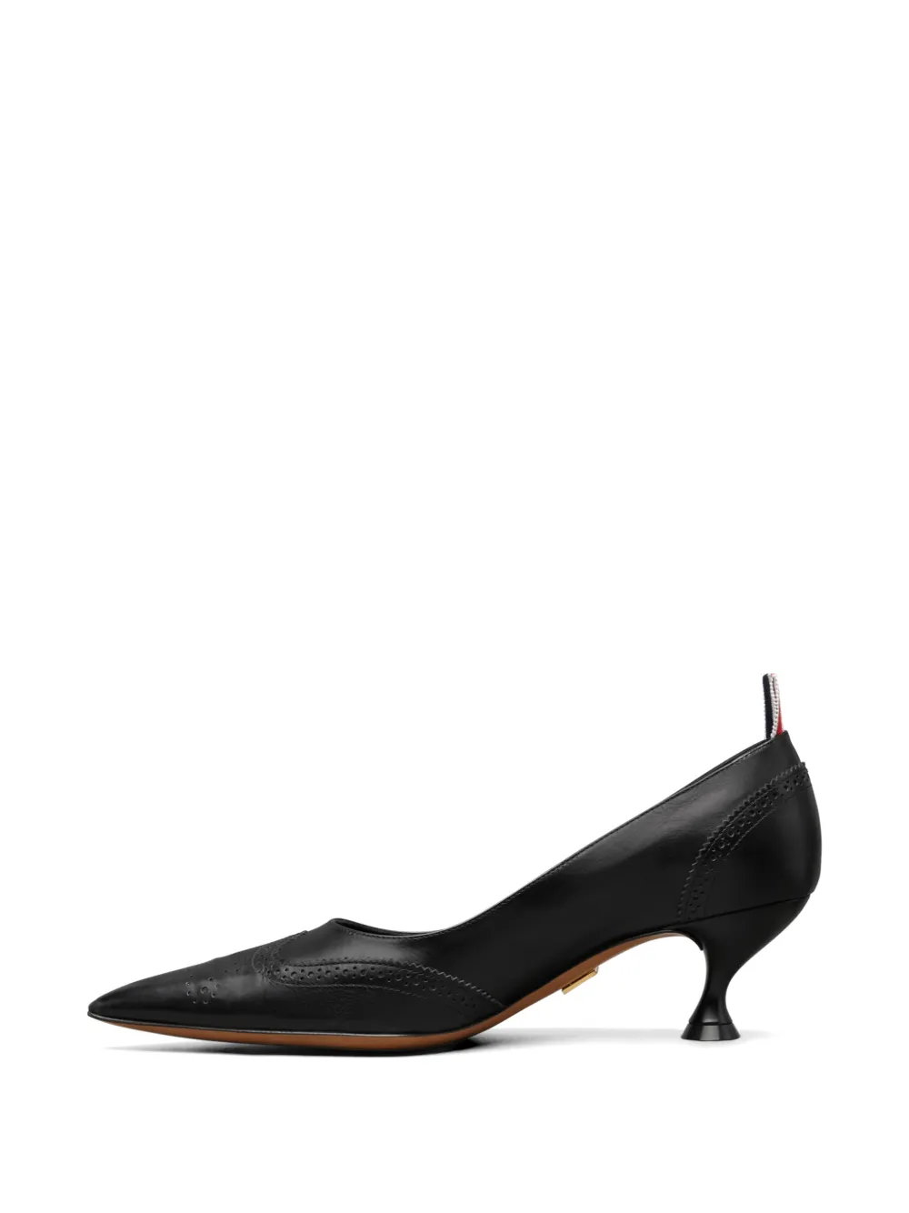 Thom Browne Leren pumps Zwart