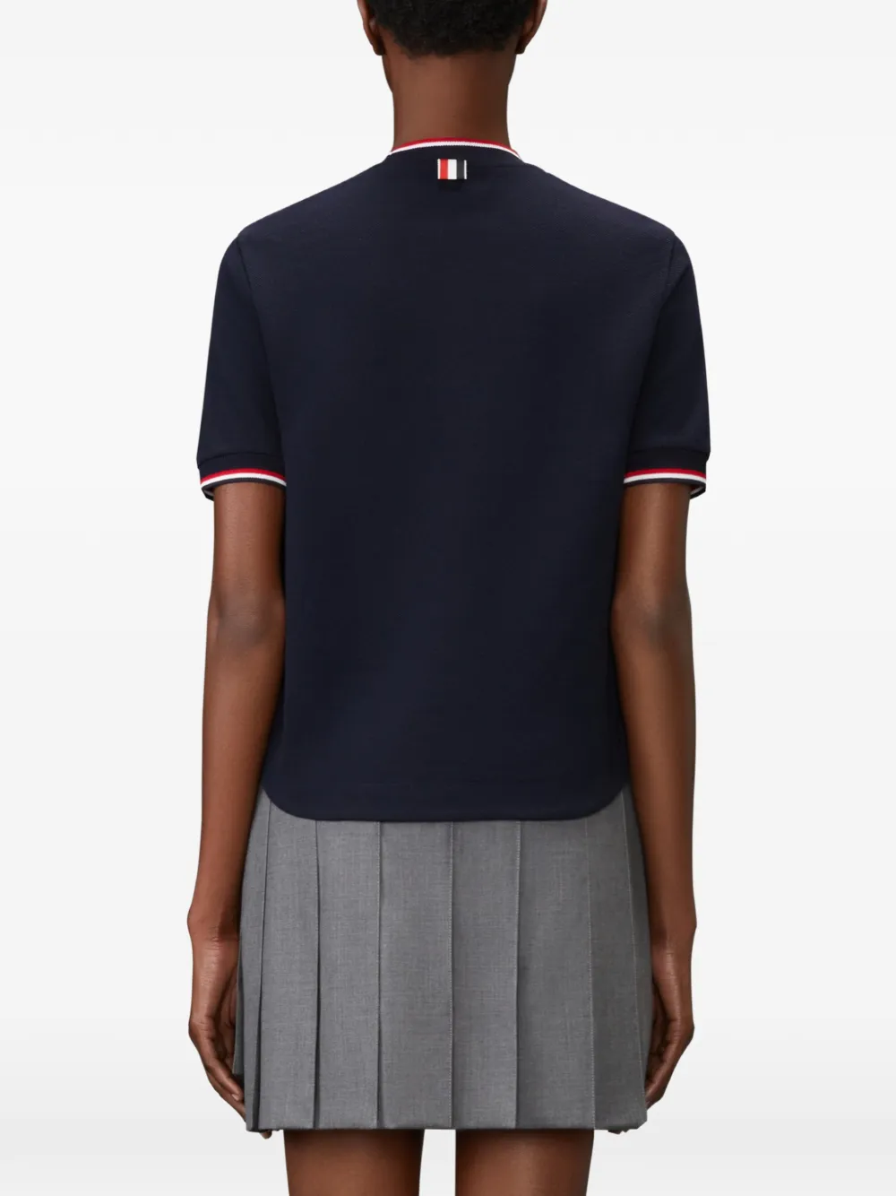 Thom Browne T-shirt met korte mouwen Blauw