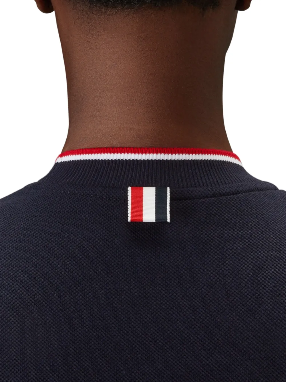 Thom Browne T-shirt met korte mouwen Blauw