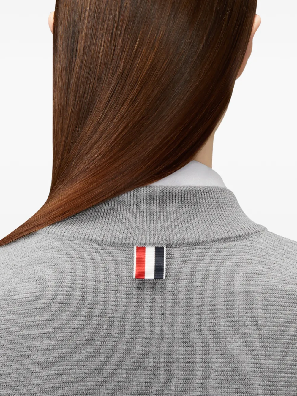 Thom Browne Bomberjack met rits Grijs