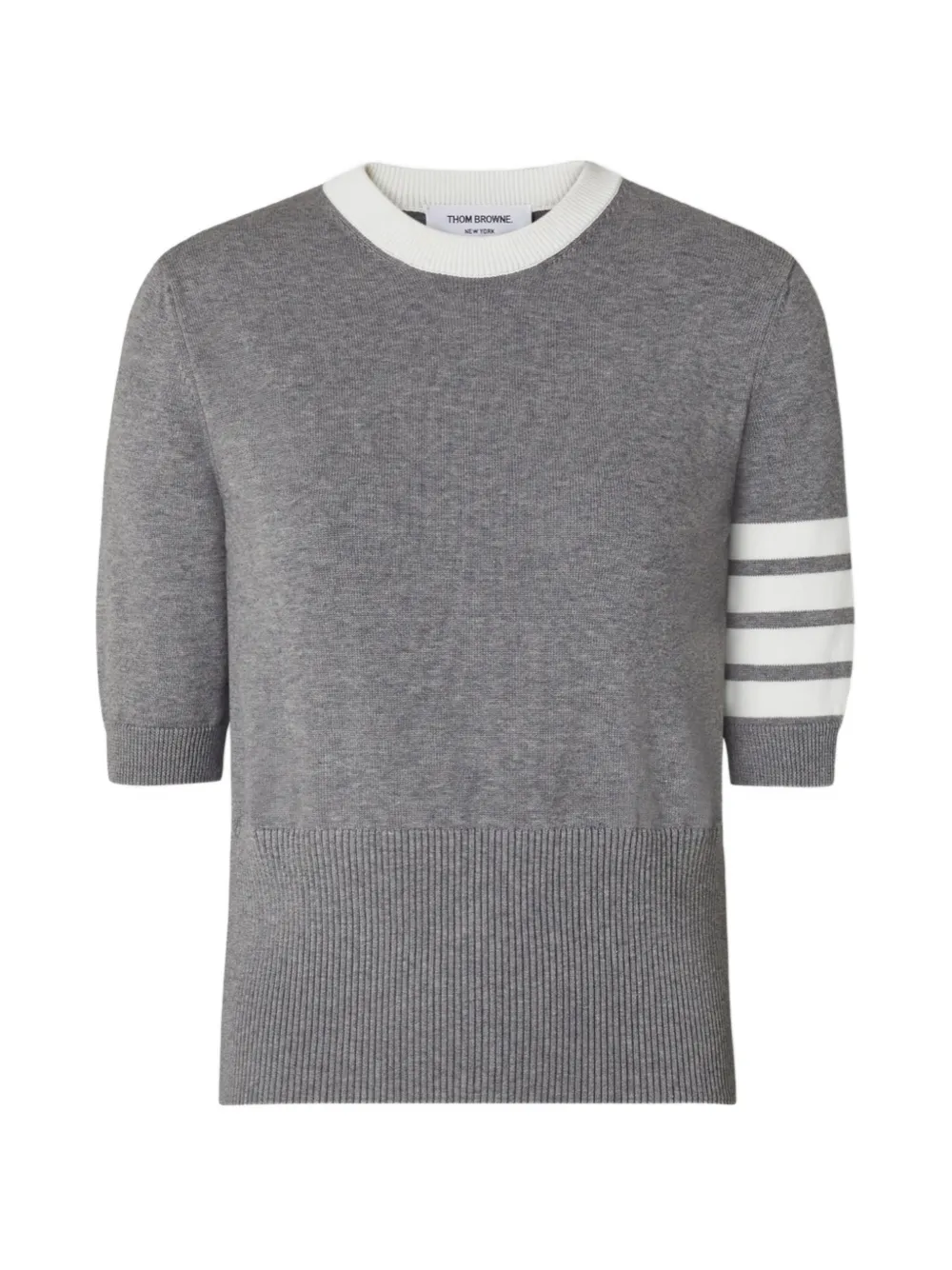 Thom Browne animal-print T-shirt - Grau