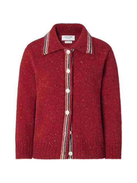Thom Browne cardigan Hector en maille pointelle