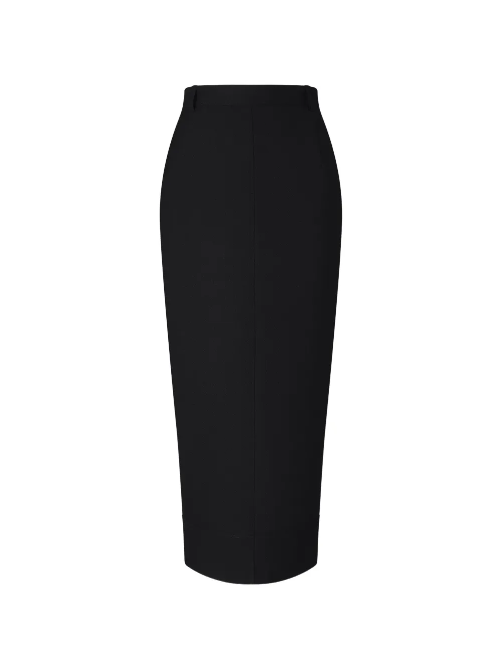 Thom Browne Hopsack midi-kokerrok Zwart
