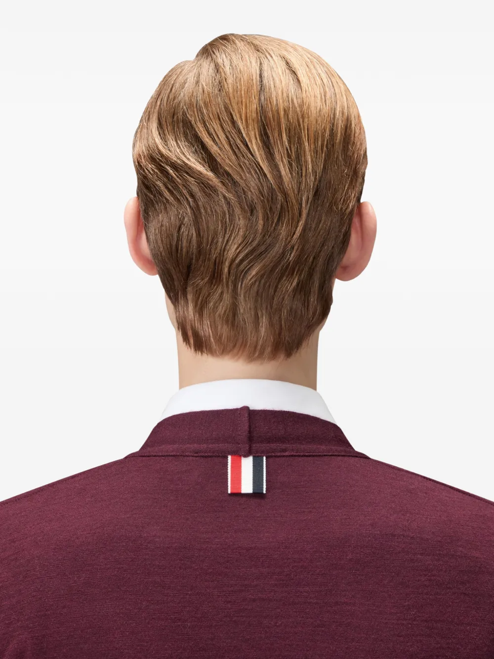 Thom Browne RWB vest Rood