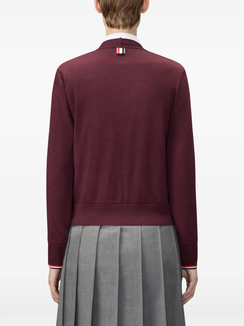 Thom Browne RWB vest Rood