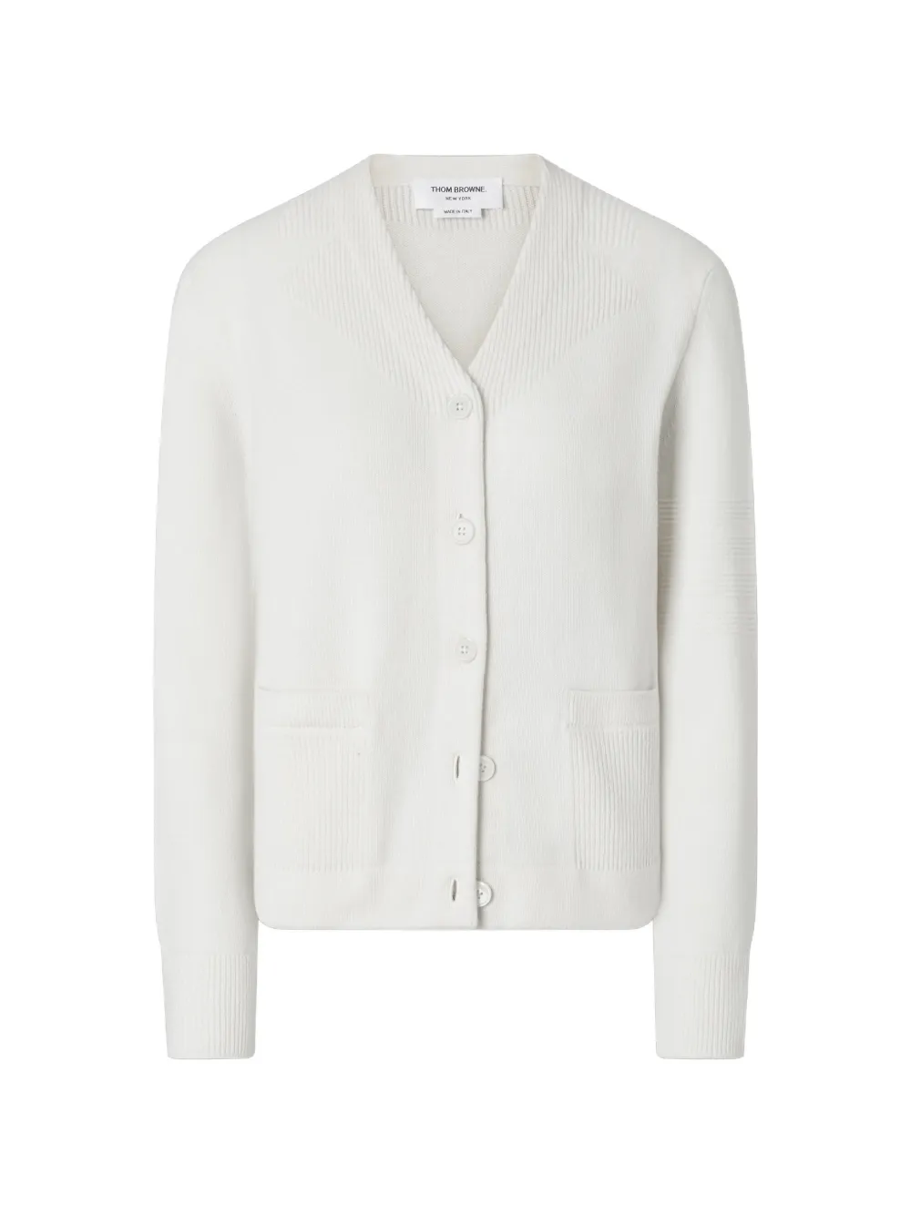 Thom Browne 4-Bar Trompe L'oeil cardigan