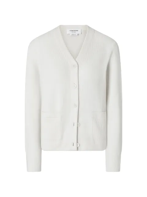 Thom Browne cardigan Trompe L'œil à 4 bandes signature