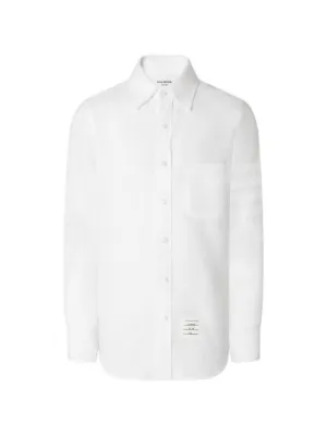 Thom Browne 4BAR オックスフォード シャツ | ホワイト | FARFETCH JP