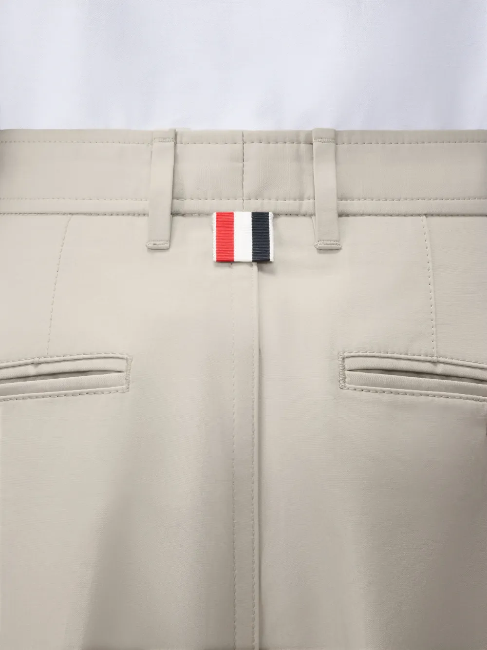 Thom Browne Chino met toelopende pijpen Beige