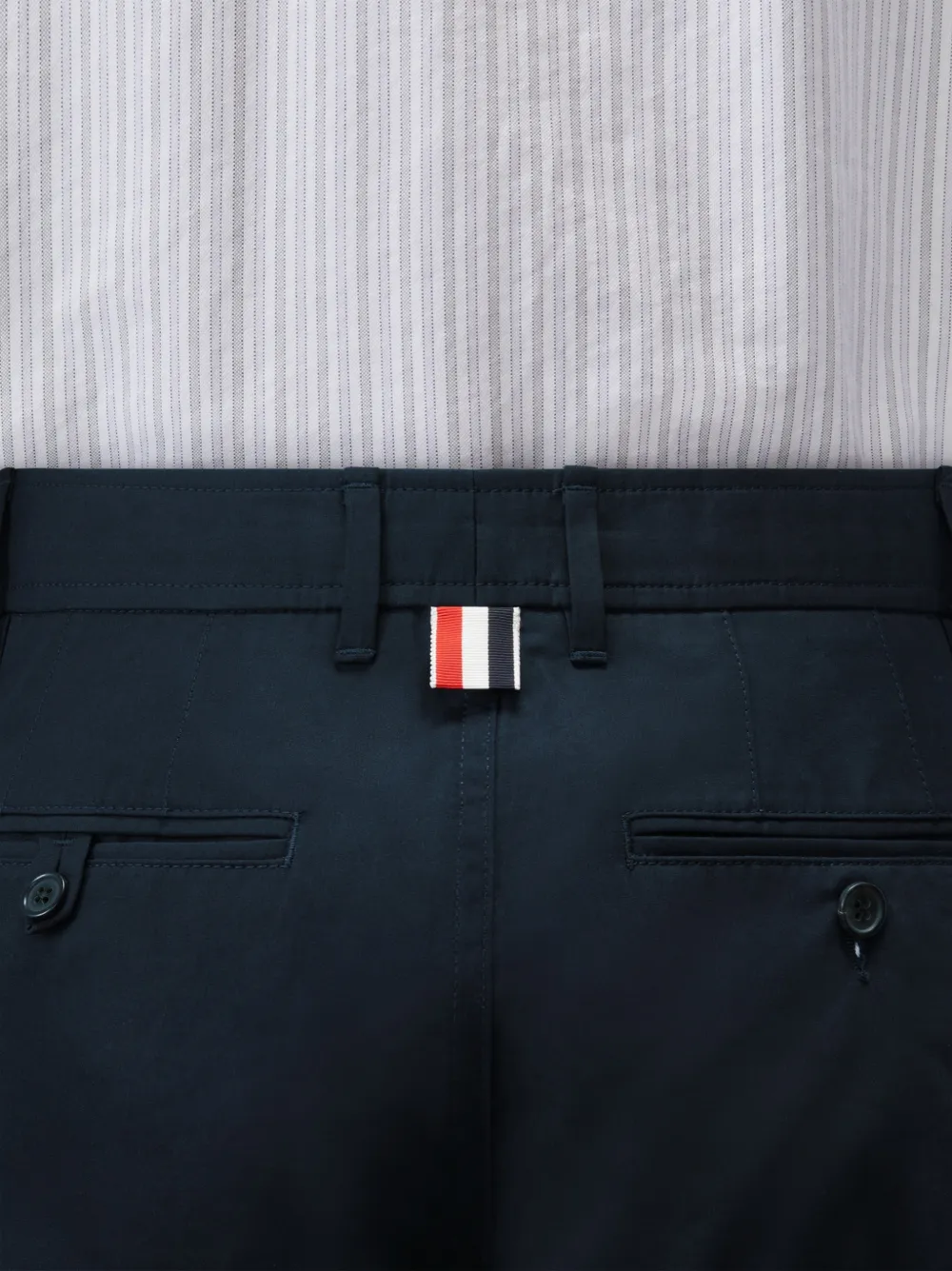 Thom Browne Chino met toelopende pijpen Blauw