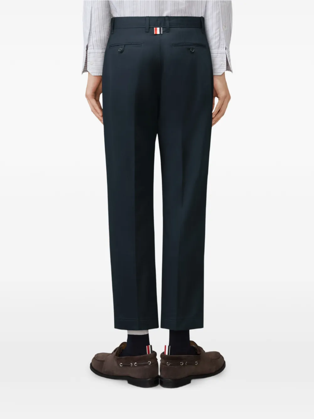 Thom Browne Chino met toelopende pijpen Blauw