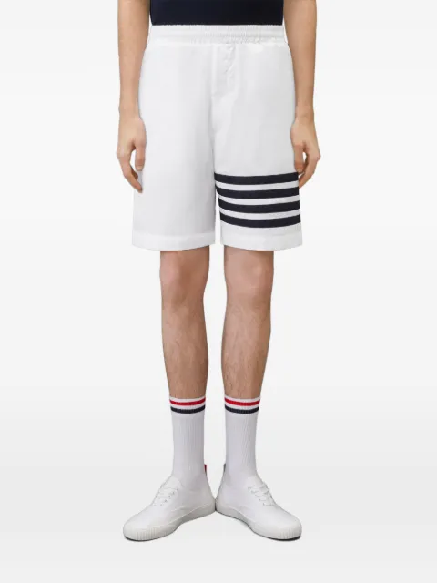 Thom Browne ripstop 4-Bar track shorts