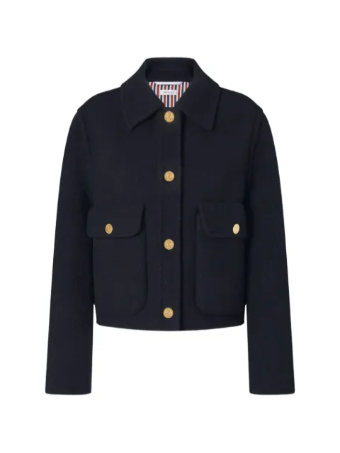 Thom Browne bell-sleeve wool jacket