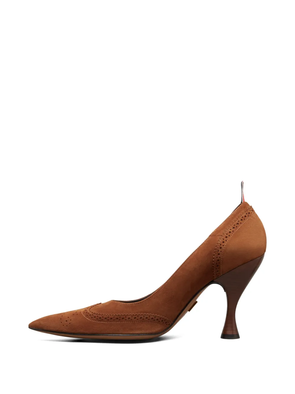 Thom Browne Wingtip brogue pumps Bruin