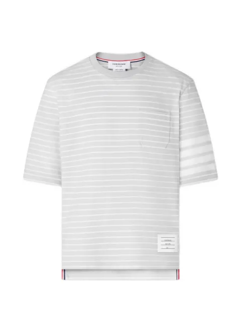 Thom Browne 4-Bar striped T-shirt