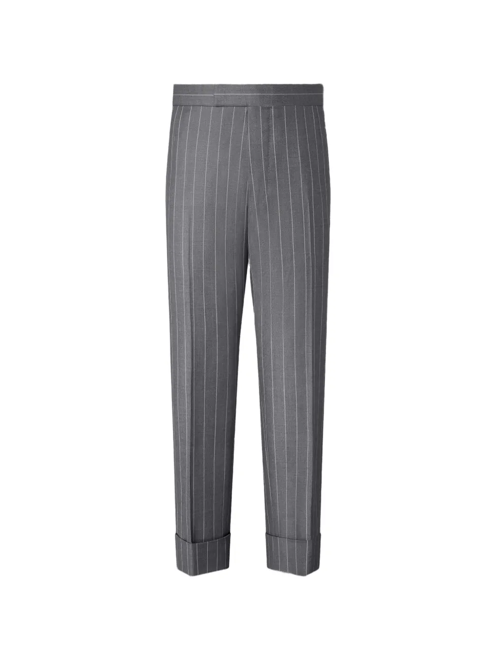 Thom Browne chalk-stripe wool trousers