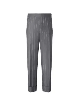 Brunello Cucinelli バージンウール＆カシミアチョークストライプ