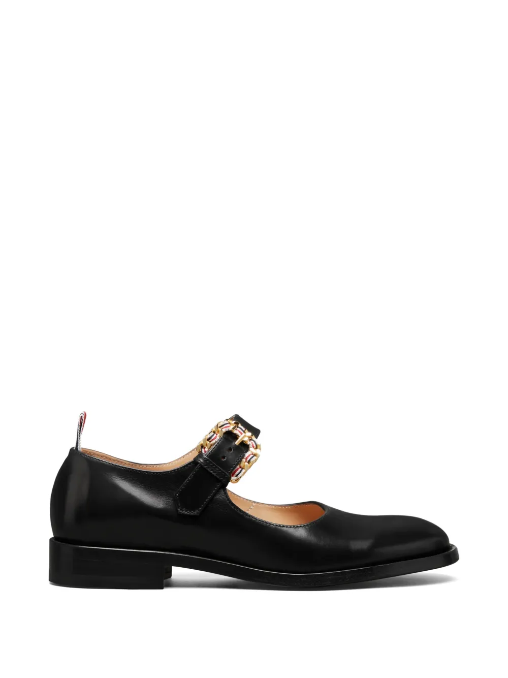 Thom Browne Mocassini Thom John con fibbia - Nero