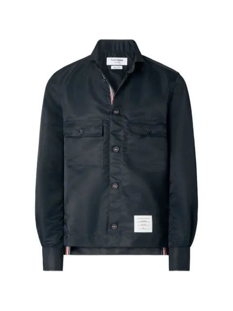 Thom Browne tech twill overshirt