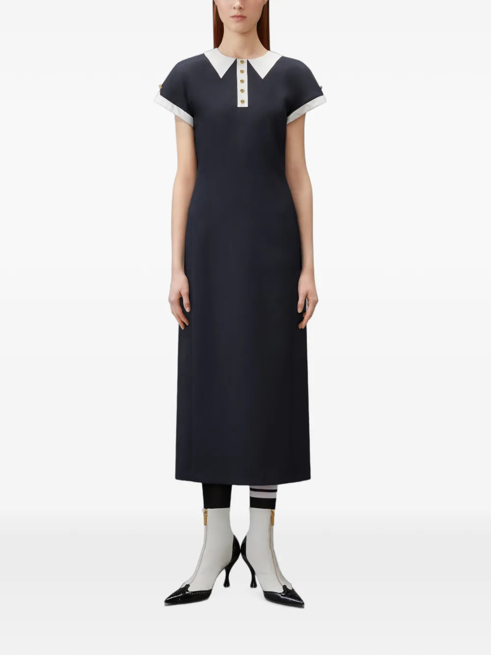 Thom Browne Hopsack Suiting dress