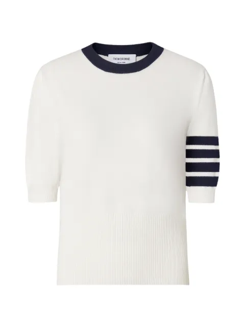 Thom Browne jersey Hector intarsia 4-Bar T-shirt
