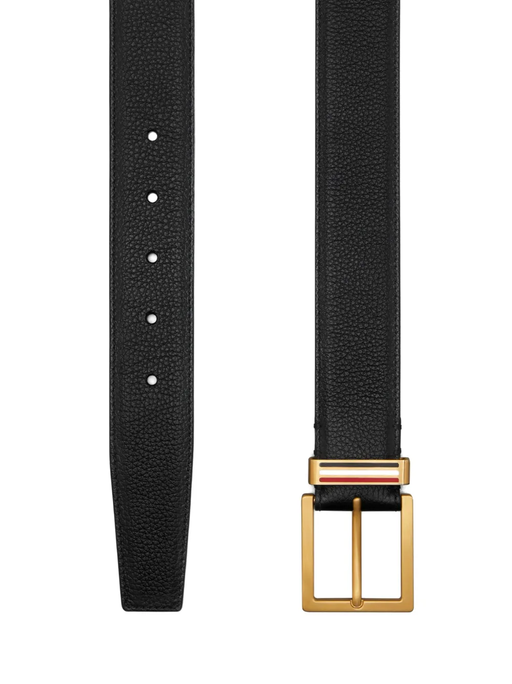 Thom Browne Riem met metalen lus Zwart