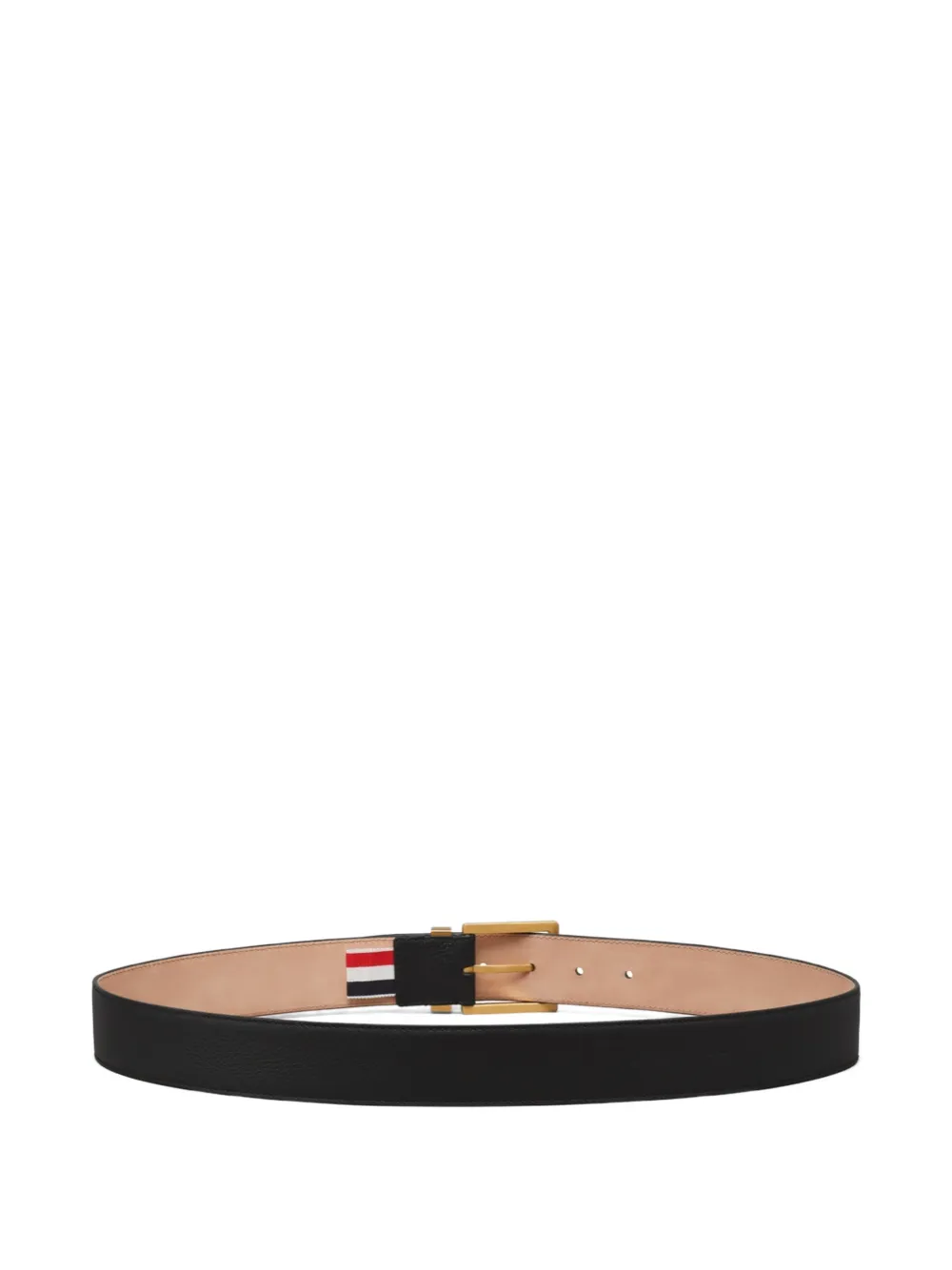 Thom Browne Riem met metalen lus Zwart