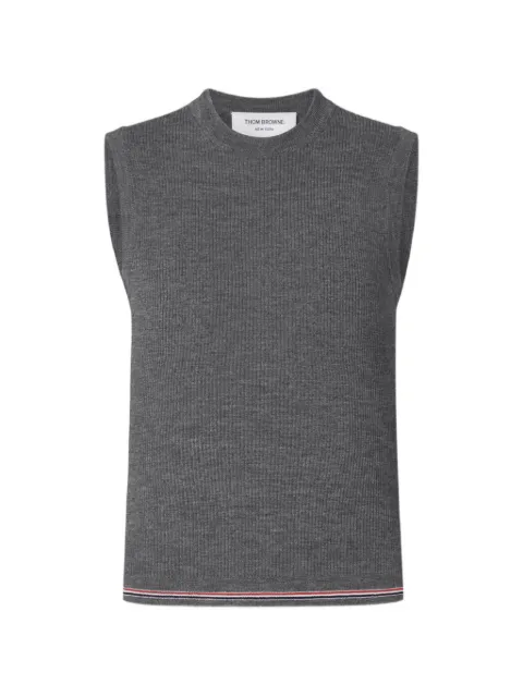 Thom Browne top con motivo de rayas RWB