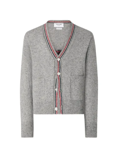 Thom Browne cardigan Hector en maille intarsia