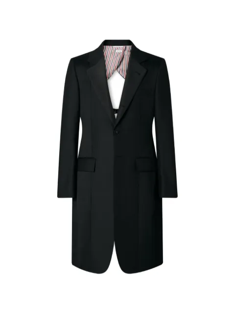 Thom Browne sobretodo de vestir estilo delantal