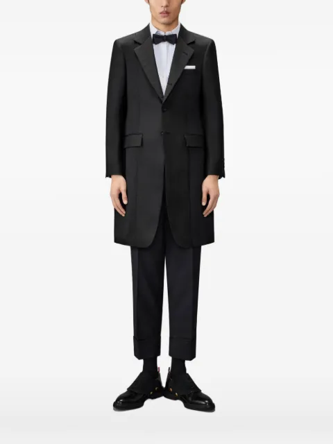 Thom Browne sobretodo de vestir estilo delantal