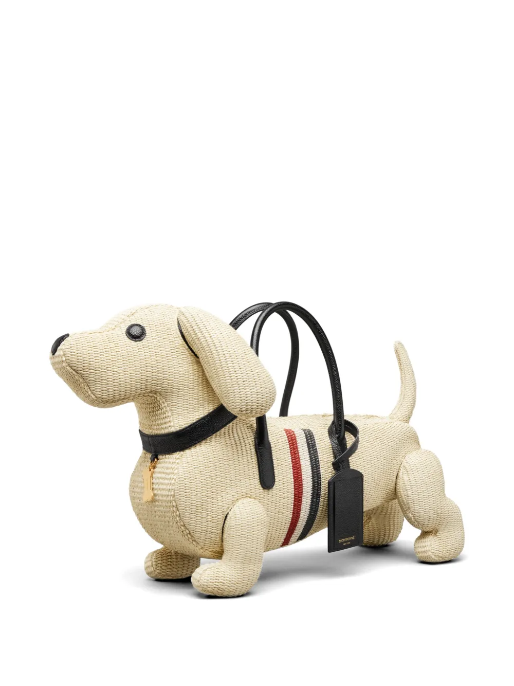 Thom Browne Hector shopper met streepdetail Beige