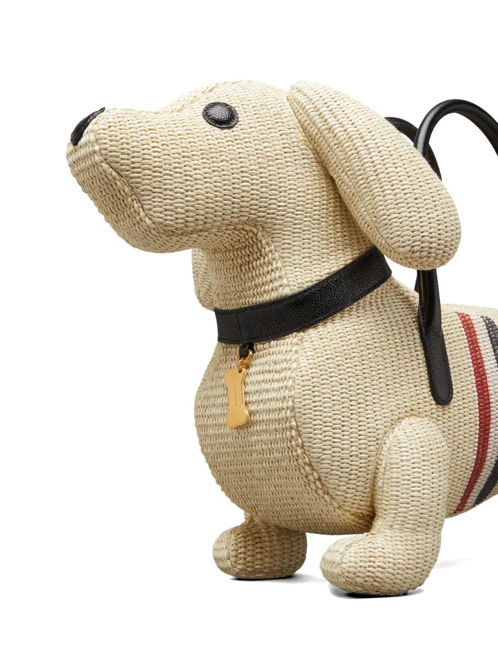 Thom Browne Hector shopper met streepdetail Beige