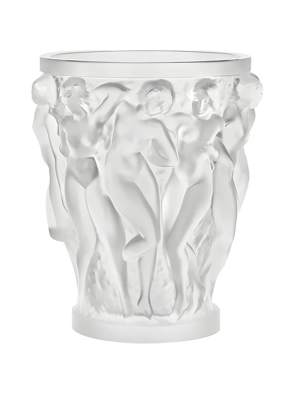 Lalique Bacchantes crystal vase - Weiß