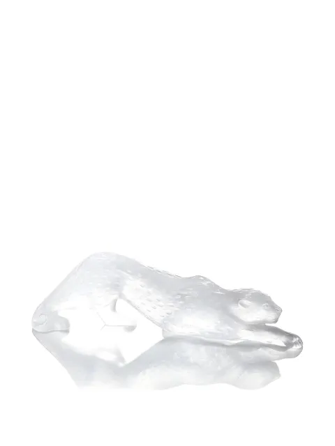 Lalique Zeila Panther crystal sculpture
