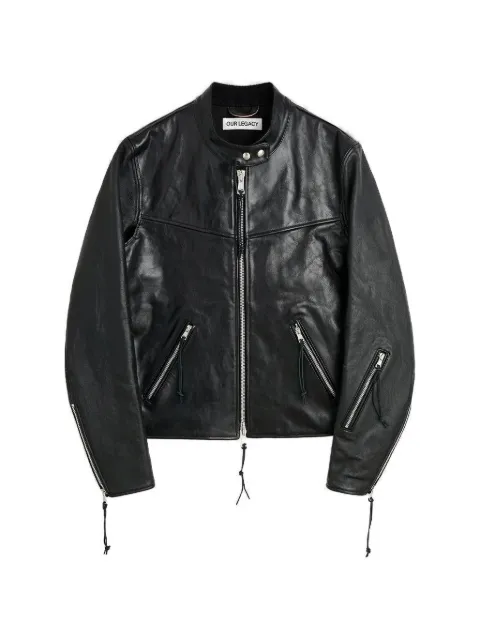 OUR LEGACY Yurei buffed leather jacket