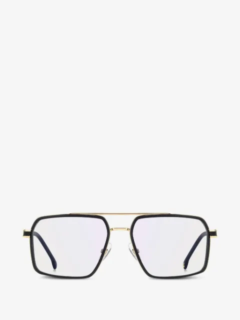 Carrera 1146 double-bridge geometric-frame glasses